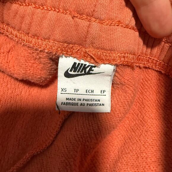Nike Sportswear Women's Sweat Pants Essential Collection Piped Orange XS - Picture 9 of 11